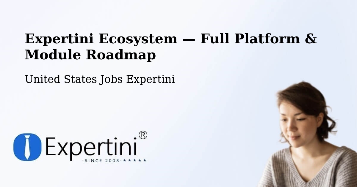 Expertini Ecosystem — Full Platform & Module Roadmap – Avilla