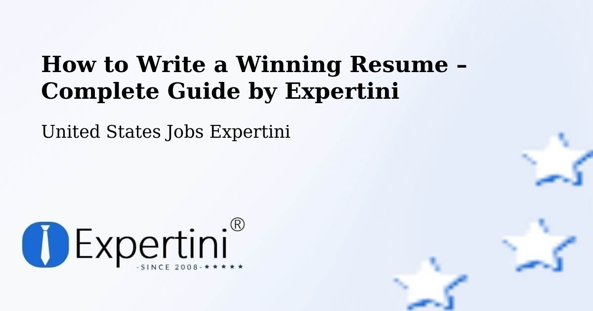 Resume Writing Guide for Job Seekers – Avilla - Avilla, United States Jobs Expertini